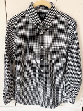 Under 5’10 Lightweight Button Down Shirt Navy Gingham XS